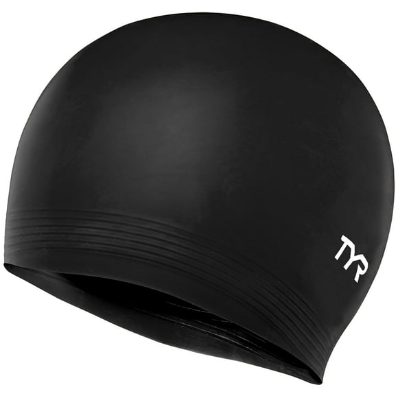 Gorro de natación TYR Latex para hombre y mujer, natación recreativa