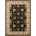 thumbnail image 5 of SAFAVIEH Lyndhurst Miah Floral Border Runner Rug, Black/Ivory, 2'3" x 16', 5 of 6