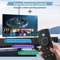 thumbnail image 3 of Remote Control Replacement Compatible with Fire Series Smart TV 4K, Cube (1st Gen/2nd Gen/3rd Gen), FireStick (4K Max/2nd Gen/Lite) Voice, 3 of 4