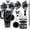 Black Midnight, variant on Accessories Set for Stanley Cup,Letter Stickers Bling Straw Topper for 40/30/20 oz Tumbler: Bow Charms, Butterfly Cap, Pearl Strap, Silicone Boot, Accessories for Stanley Quencher H2.0