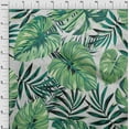 thumbnail image 4 of oneOone Cotton Silk Forest Green Fabric Tropical Leaf With Texture Fabric For Sewing Printed Craft Fabric By The Yard 42 Inch Wide, 4 of 4