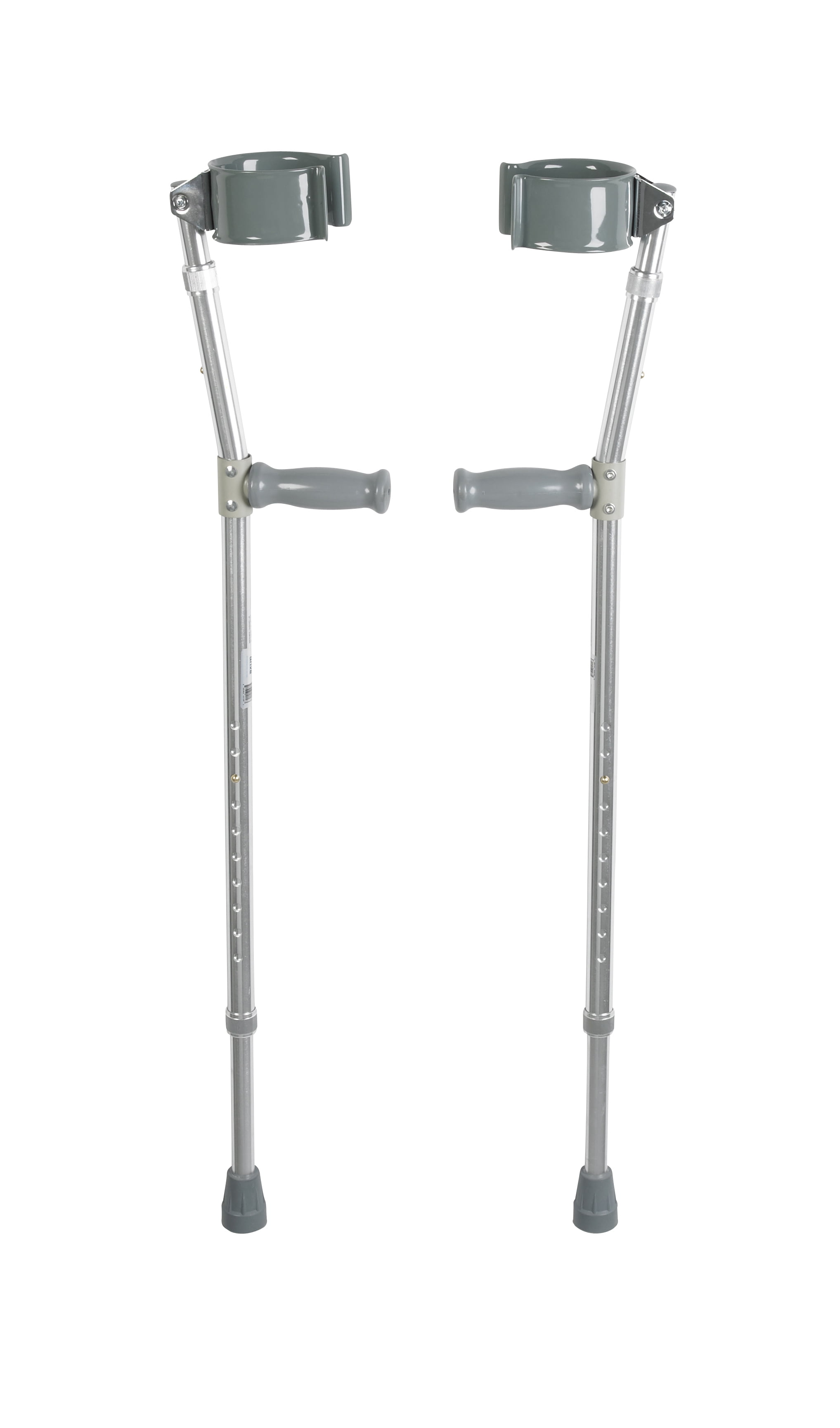 Drive Medical Lightweight Walking Forearm Crutches, Adult, 1 Pair