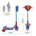 thumbnail image 3 of Scooter Apache Superman con Luces en Plataforma, 3 of 4
