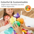 thumbnail image 4 of Re-Play Sippy to Straw Kids Cups - 10 oz. Set of 2 - USA Made Recycled BPA-Free Plastic Lid Choice - Grows with Your Child - Bright Pink, Purple, 4 of 10