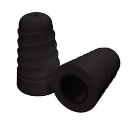 Plugfones 29 NRR Black Replacement Buds (10-Pack)
