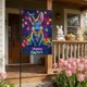 thumbnail image 4 of Decoraciones Del Porche Delantero Bandera Del Jardín de Pascua Al Aire Libre con Patrones Temáticos de Pascua para Patios Delanteros Porches Y Celebraciones de Vacaciones Familiares Decoraciones de Pa, 4 of 6