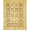thumbnail image 1 of Ahgly Company Machine Washable Indoor Rectangle Abstract Yellow Area Rugs, 5' x 7', 1 of 7