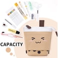 thumbnail image 4 of Estuche para lápices de pie, bonito soporte telescópico para bolígrafos, bolsa de papelería kawaii, bolsa de maquillaje y cosméticos para la escuela, estudiantes, oficina, mujeres,, 4 of 6