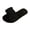 Black, variant on Women's Slippers Cozy Soft Bow Open Toe Fuzzy Home Shoes Anti-Skid Sole Slides Indoor and Outdoor House Slippers for Women Beige