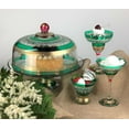 thumbnail image 2 of Moroccan Mosaic Garland Christmas Lg Cake Dome, 2 of 5