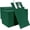 Green, variant on Terracotta Disposable Napkins with Built-in Flatware Pocket, Linen Feel Prefolded Dinner Napkins for Weddings, Parties, Thanksgiving, Evening Events, 100 Pack