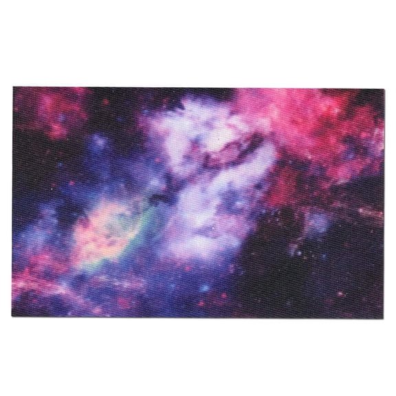 Purple Galaxy Motif Iron On Foto Patch