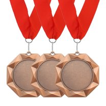 Uxcell Award Medals, Prize Medals Winner Award with Neck Ribbon for Competition Bronze