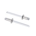 thumbnail image 1 of Unique Bargains 4mm Diameter 8mm Grip Length Silver Tone 304 Stainless Steel Blind Rivets 25 Pack, 1 of 4