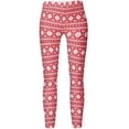 thumbnail image 5 of Lolmot Christmas Leggings Women's High Waisted Workout Leggings Lightweight Christmas Deer Santa Snowflake Print Ankle Length Tights Soft Athletic Stretchy Yoga Pants for Xmas Party, 5 of 6