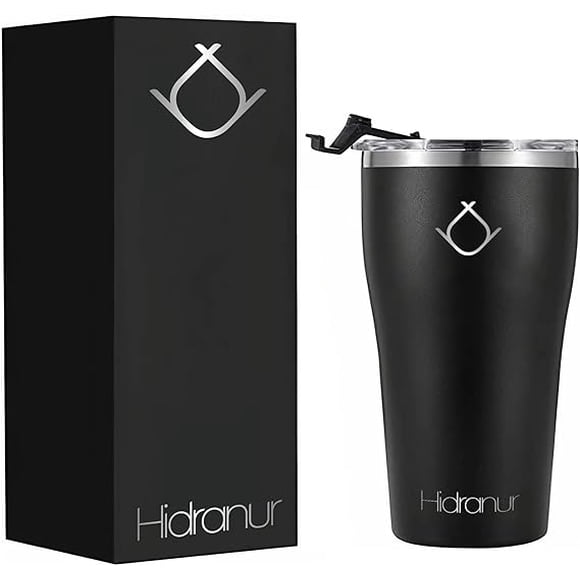 Termo de Acero Hidranur 20 Oz (Negro)