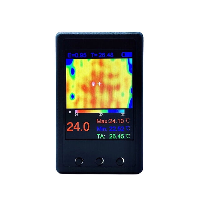 Handheld 2.4" LCD Infrared Imaging Camera Thermal Imager Temperature Detector