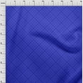 thumbnail image 4 of oneOone Cotton Cambric Medium Blue Fabric Geometric Quilting Supplies Print Sewing Fabric By The Yard 56 Inch Wide, 4 of 4