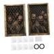 thumbnail image 5 of 2 piezas de pósteres de pared de Feliz Halloween, decoración temática de arte de pared, atmósfera aterradora Estilo F, 5 of 9