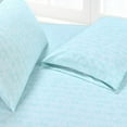 thumbnail image 5 of Elegant Comfort Soft Bed Sheets Wave Pattern - 1500 Series Hotel Quality Microfiber Softness Wrinkle and Fade Resistant (6-Piece) Bedding Set, Full, Wave Aqua, 5 of 6