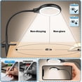 thumbnail image 6 of Magnifying Glass 10X 20X with Clamp Flexible Gooseneck  Hands Free for Craft Reading Painting Hobby Close Work, 6 of 8