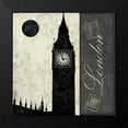 thumbnail image 2 of Sophie 6 15x15 Black Modern Framed Museum Art Print Titled - London Moon, 2 of 5