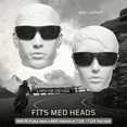 thumbnail image 6 of Bikershades Motorcycle Riding Safety glasses Foam Padded Mens Sunglasses Biker Wrap Around Goggles, 6 of 8