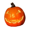thumbnail image 3 of Linterna de Calabaza para Halloween, Decoración de Jardín, Lámpara de Calabaza Práctica Y Práctica, Decoración de Halloween para Estante de Escritorio 22 cm x 20 cm, 3 of 8