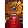 thumbnail image 2 of Jaynes Gallery 23x32 White Modern Wood Framed Museum Art Print Titled - Portugal-Porto Ornate staircase in the Lello Bookstore, 2 of 4