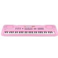 thumbnail image 3 of QualitChoice Piano Électrique pour Enfants à 61 Touches, Orgue Électronique Multifonction, Clavier Numérique, Instrument de Musique pour Enfants, Jouet d'Apprentissage, Rose, 3 of 5