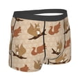 thumbnail image 4 of Uemuo Squirrel nut backgrounds Pattern Men's Boxer Briefs,Trunk Anti-Chafing,Comfortable, Durable, and Stylish Underwear-XX-Large, 4 of 9
