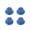 Blue (White Letter), variant on LOOKSEVEN 4 Pcs 50s style LP Guitar Knob Top Hat Knobs Bell Knobs for SG Les Paul- Gold (White Letter)