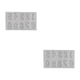 thumbnail image 4 of Bearachild Moldes para fondant, molde en relieve, fundición de caramelo, número de postre/gris claro Número/Gris claro 2piezas Bearachild CBP264104, 4 of 6
