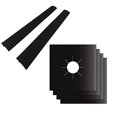thumbnail image 1 of Housse de Brûleur de Cuisinière 4 Pcs, Doublure de Cuisinière Réutilisable, Protecteur avec 2 Interstices de Comptoir de Cuisinière, 1 of 10