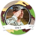 thumbnail image 3 of Personalized Army Christmas Ornaments 2024 - Photo Frame Ornaments for Christmas Tree, Army Ornament, Deployment Ornaments, Military Christmas Decorations - Camo - Free Customization, 3 of 10