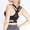 Black, variant on Corset Top with Straps Adult/Child Back Posture Strengthen Device Support Belt Humpback Correction Belt