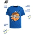 thumbnail image 5 of Pro Athlete Boys Athletic Shirts Dry Fit Active Performance Short Sleeve Graphic Tee Shirts 4 Pack, 5 of 7