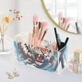 thumbnail image 5 of Tiger Waves Pencil Pen Cosmetic Holder Cup Makeup Brush Holder Desk Accessories Holder Acrylic Organizer for Office School Home, 5 of 7