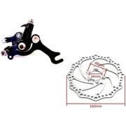 PCC MOTOR 160MM DISC ROTOR + CALIPER FOR Motorized Bicycle DR28
