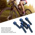thumbnail image 4 of 6 Uds Tornillos De Vástago De Bicicleta Tornillos De Vástago De Manillar De Bicicleta De aleación De Aluminio Profesionales M5x18mm Para Accesorios De Bicicleta De Montaña, 4 of 8