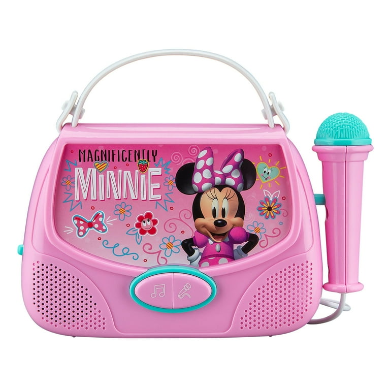 Disney Junior Minnie Sing-Along Boombox - Walmart.com