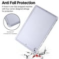 thumbnail image 2 of Allytechgroup Clear Case for iPad 9th/8th/7th Generation 10.2" & iPad Air 3 10.5" (Air 3rd Gen) & iPad Pro 10.5 2017, [Built-in Pencil Holder] Anti Yellowing Slim Shockproof Protective Cover, Clear, 2 of 6