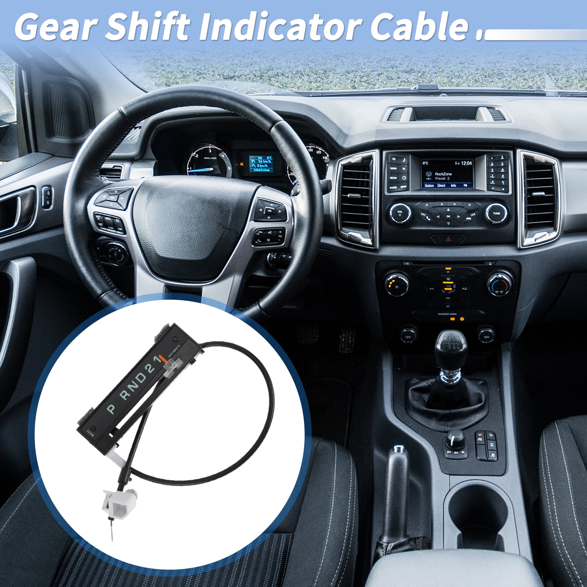 Unique Bargains Gear Shift Indicator Assembly for Ford for Ranger 2004-2011 2.3L 3.0L