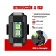thumbnail image 3 of "10p Luces Mini Luz Led Estrobo Para Bicicleta Moto 7 Colores. Lab.G, Negro ", 3 of 5