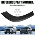 thumbnail image 5 of Rear Wheel Opening Molding Driver Side for GMC 2018-2023 Terrain 84319892, 5 of 12