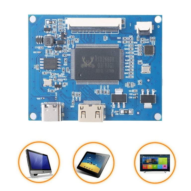 1024X600 LCD Driver Board 40pin LVDS LCD Screen Controller Module