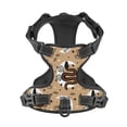 thumbnail image 3 of Kdxio Snake And Flower Print No Pull Dog Harness Adjustable Reflective Oxford Easy Control Medium Large Dog Harness for Training and Everyday-Medium, 3 of 8