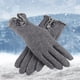 thumbnail image 3 of Guantes de Invierno para Mujer Zulema Táctil Fleece Grueso Gris, 3 of 8