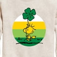 thumbnail image 3 of Woodstock Shamrock - Toddler And Youth Crewneck Fleece Sweatshirt, 3 of 6