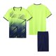 thumbnail image 4 of Odeerbi 4-14 Años Conjunto de Verano Para Niños de Atletismo Camiseta de Running de Secado Rápido Camiseta de Manga Corta Transpirable Camiseta de Manga Corta Con Degradado, 4 of 5